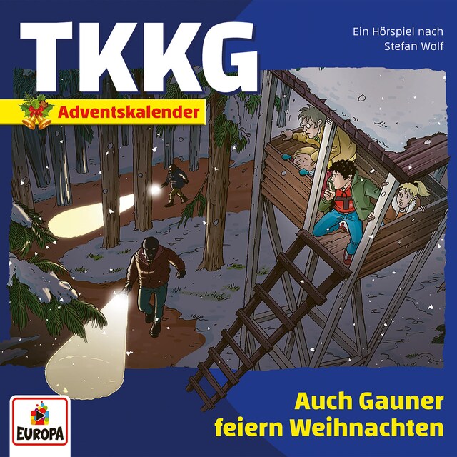 Buchcover für Auch Gauner feiern Weihnachten (Adventskalender)