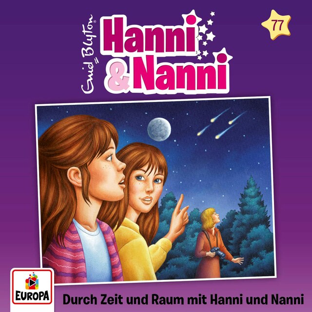 Buchcover für Folge 77: Durch Zeit und Raum mit Hanni und Nanni