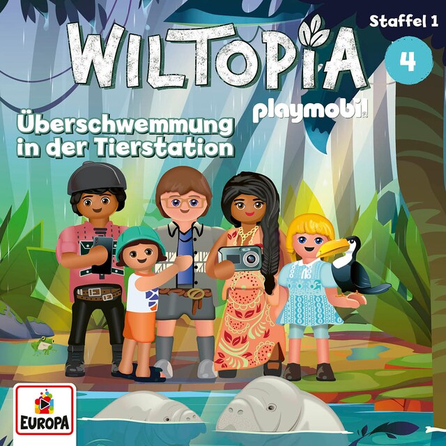 Buchcover für Wiltopia- Folge 4: Überschwemmung in der Tierstation