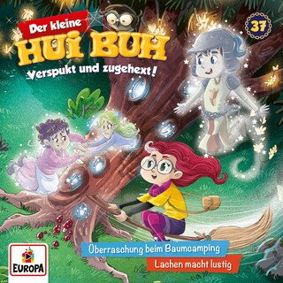 Folge 37: Überraschung beim Baumcamping/Lachen macht lustig als Hörbuch