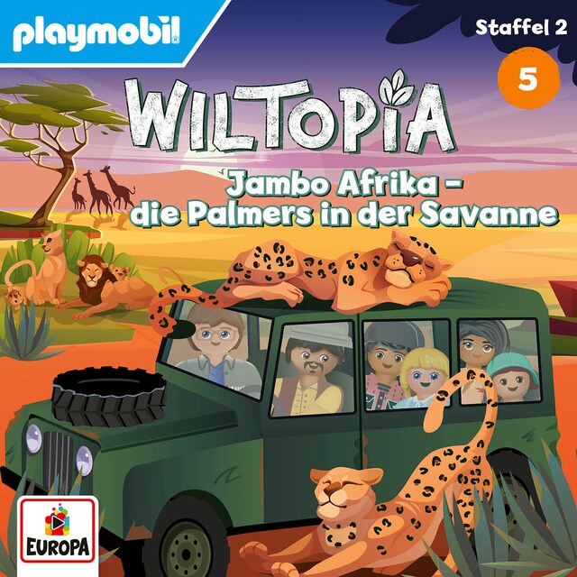 Buchcover für Wiltopia - Folge 5: Jambo Afrika! - Die Palmers in der Savanne