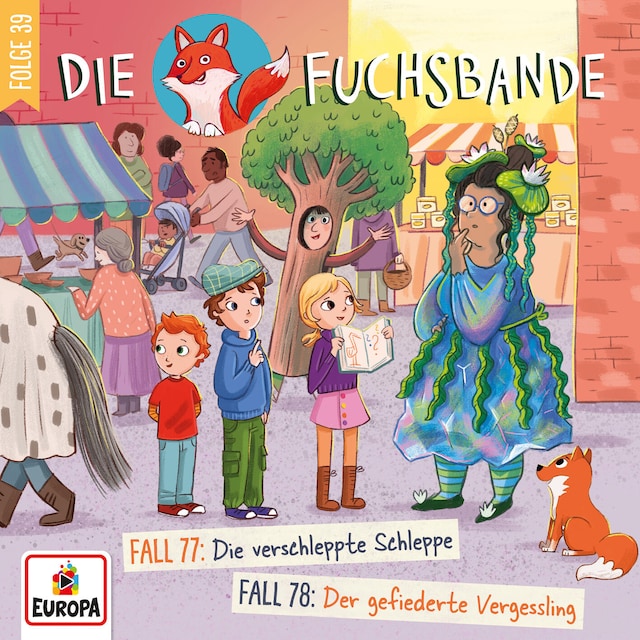 Buchcover für Folge 39: Fall 77: Die verschleppte Schleppe/Fall 78: Der gefiederte Vergessling