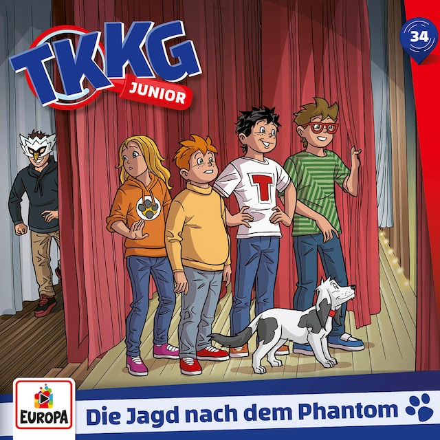 Buchcover für Folge 34: Die Jagd nach dem Phantom