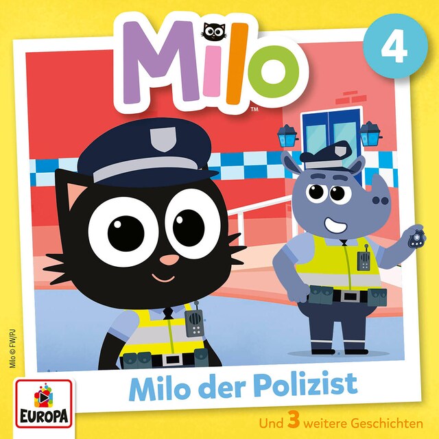 Buchcover für Folge 4: Milo der Polizist