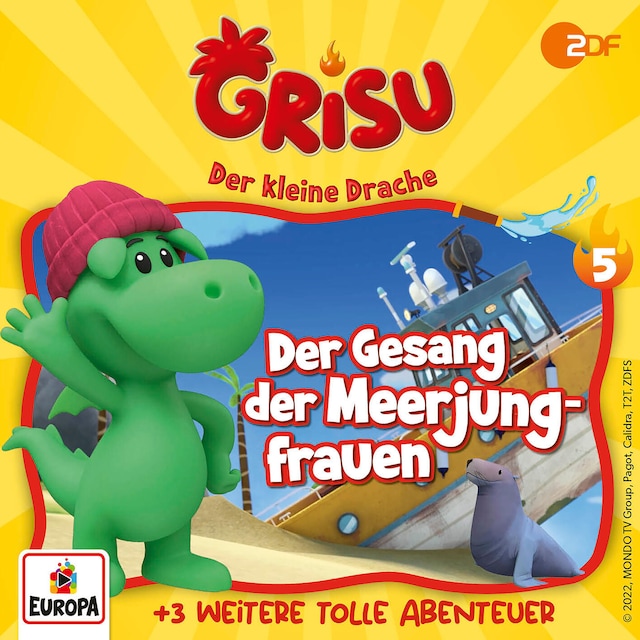 Buchcover für Folge 5: Der Gesang der Meerjungfrauen