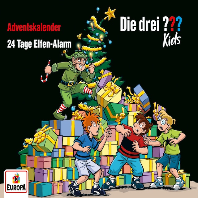 Buchcover für Adventskalender - 24 Tage Elfen-Alarm