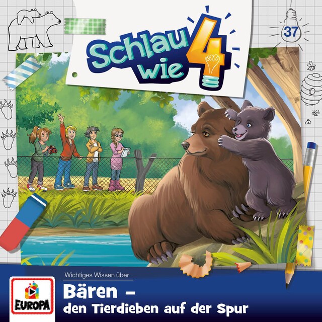 Buchcover für Folge 37: Bären. Den Tierdieben auf der Spur