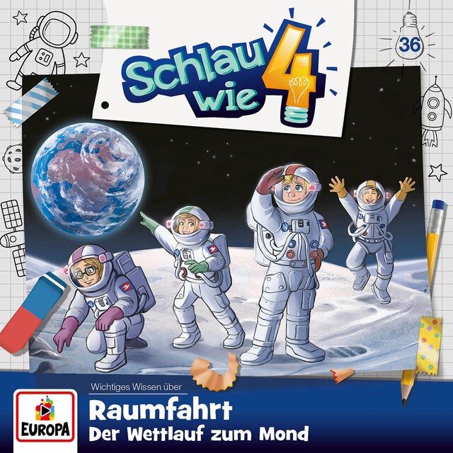 Buchcover für Folge 36: Raumfahrt. Der Wettlauf zum Mond