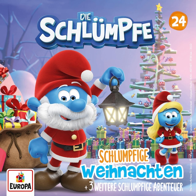 Buchcover für Folge 24: Schlumpfige Weihnachten