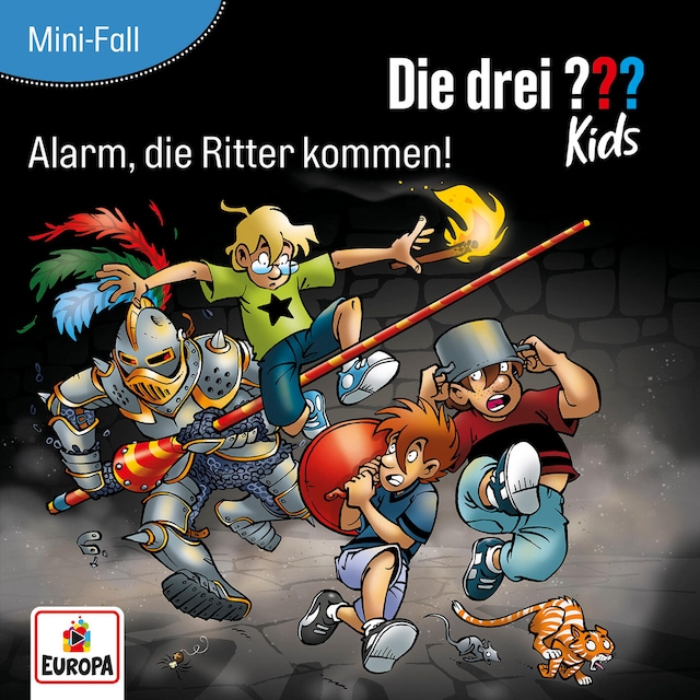 Buchcover für Mini-Fall/Alarm, die Ritter kommen!