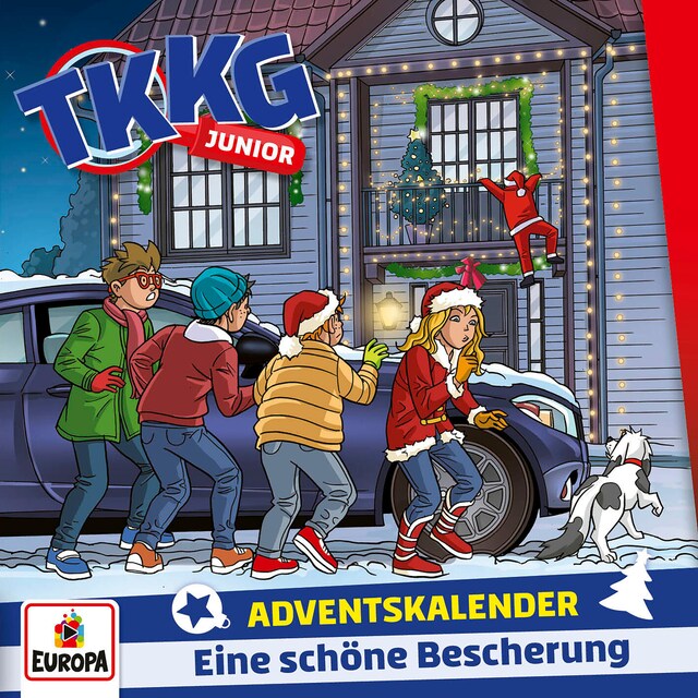 Buchcover für Adventskalender - Eine schöne Bescherung