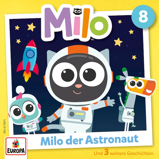 Buchcover für Folge 8: Milo der Astronaut