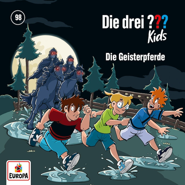 Buchcover für Folge 98: Die Geisterpferde