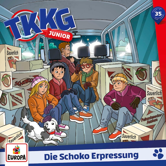 Buchcover für Folge 35: Die Schoko Erpressung