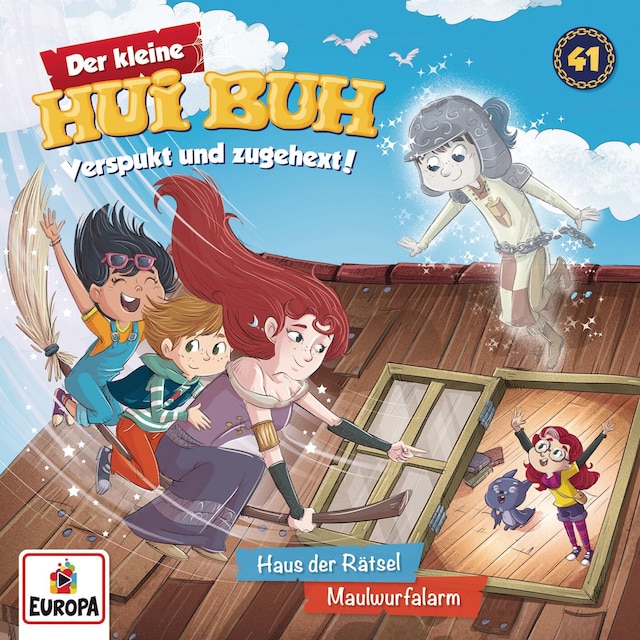 Buchcover für Folge 41: Haus der Rätsel/Maulwurfalarm