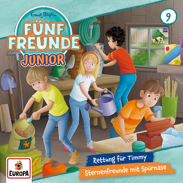 Buchcover für Folge 9: Rettung für Timmy/Sternenfreunde mit Spürnase