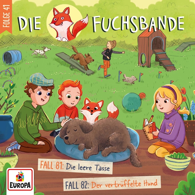 Buchcover für Folge 41: Fall 81: Die leere Tasse/Fall 82: Der vertrüffelte Hund