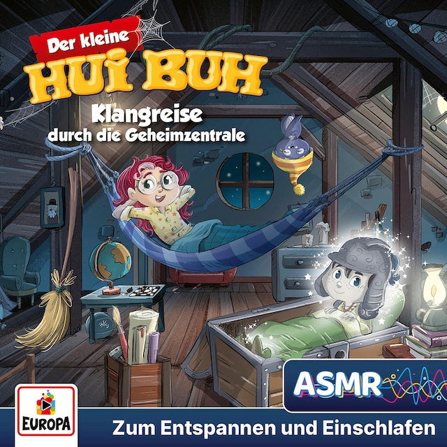 Buchcover für Klangreise durch die Geheimzentrale (ASMR)