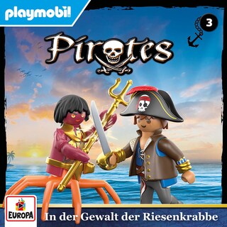 PIRATES - Folge 3: In der Gewalt der Riesenkrabbe als Hörbuch