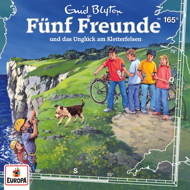 Buchcover für Folge 165: und das Unglück am Kletterfelsen