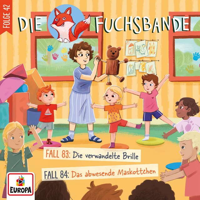 Buchcover für Folge 42: Fall 83: Die verwandelte Brille/Fall 84: Das abwesende Maskottchen