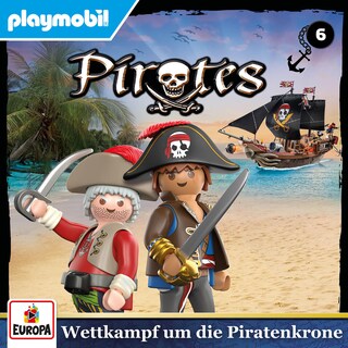PIRATES - Folge 6: Wettkampf um die Piratenkrone (Die Jagd nach den Seemonstern) als Hörbuch