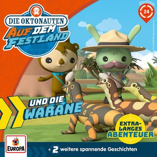 Folge 24: Die Oktonauten und die Warane als Hörbuch
