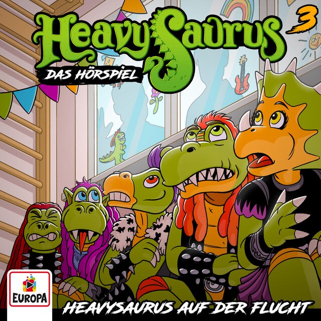Buchcover für Folge 3: Heavysaurus auf der Flucht
