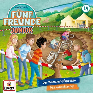 Folge 14: Der Dinosaurierknochen/Das Hundeturnier als Hörbuch