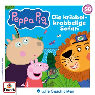 Folge 58: Die kribbel-krabbelige Safari als Hörbuch