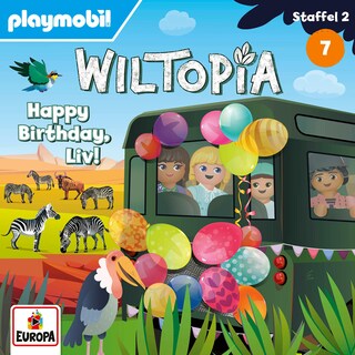 Wiltopia - Folge 7: Happy Birthday, Liv! (Staffel 2 - Afrika) als Hörbuch