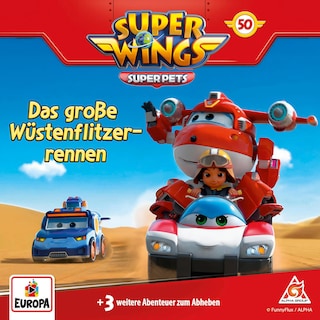 Folge 50: Das große Wüstenflitzerrennen als Hörbuch