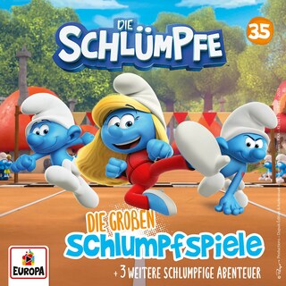 Folge 35: Die großen Schlumpfspiele als Hörbuch