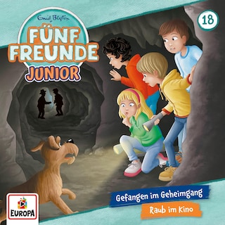 Folge 18: Gefangen im Geheimgang/Raub im Kino als Hörbuch