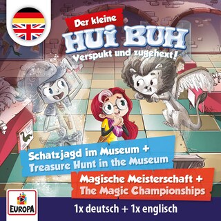 Schatzjagd im Museum / Treasure Hunt in the Museum & Magische Meisterschaft / The Magic Championships als Hörbuch
