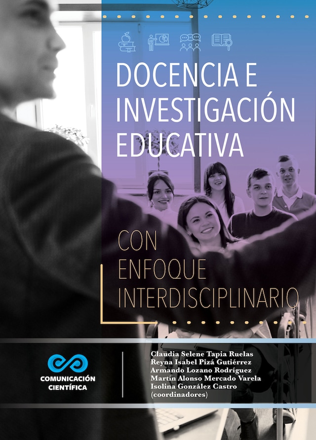 Portada de libro para Docencia e investigación educativa con enfoque interdisciplinario