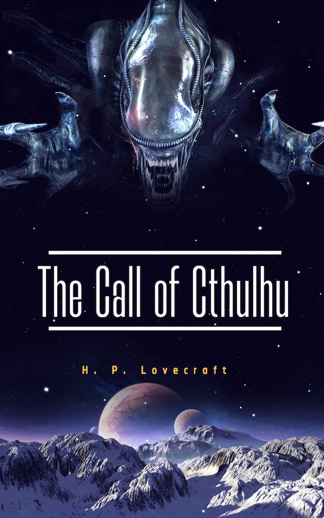 Kirjankansi teokselle The Call of Cthulhu