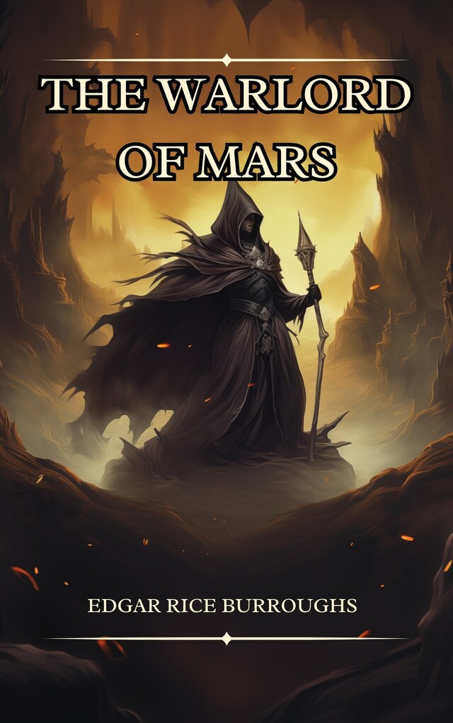 Book cover for The Warlord of Mars