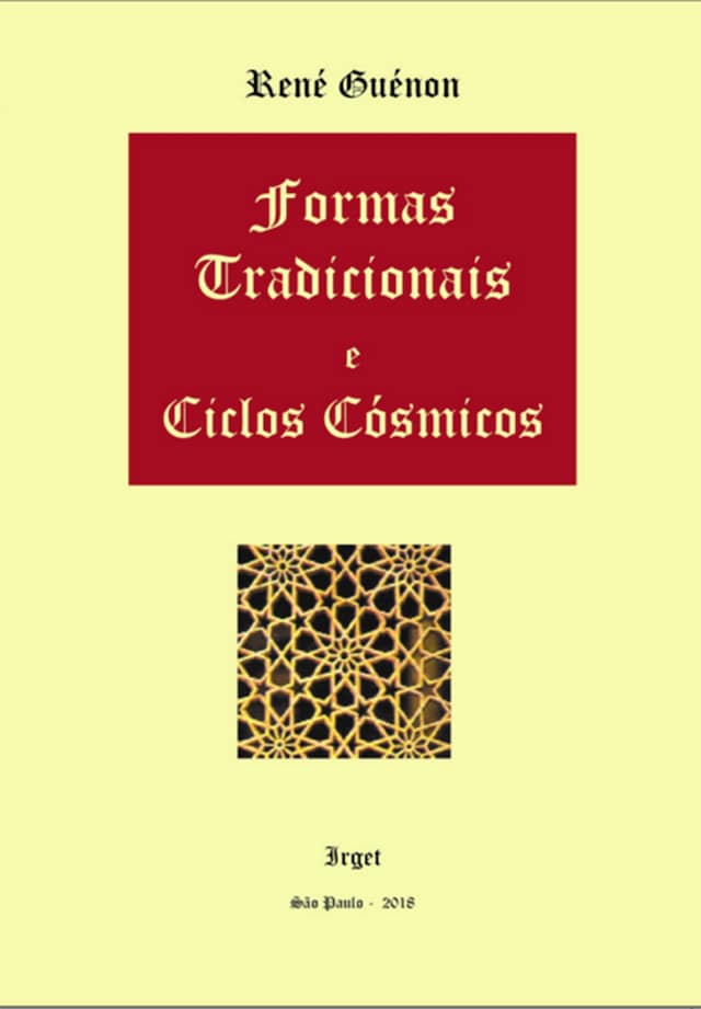 Couverture de livre pour Formas Tradicionais E Ciclos Cósmicos