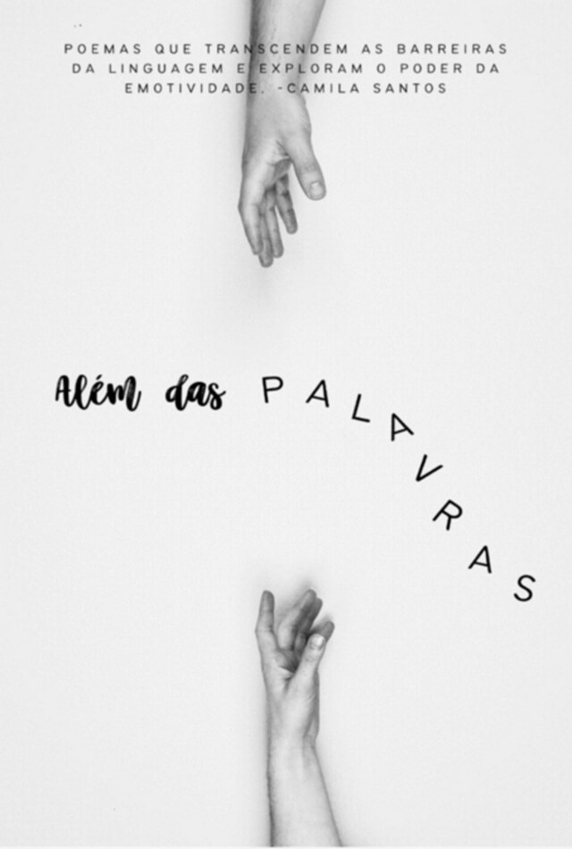 Book cover for Além Das Palavras