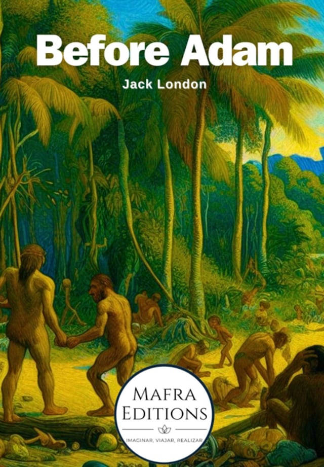 Buchcover für "before Adam" Captivating Novel By Jack London