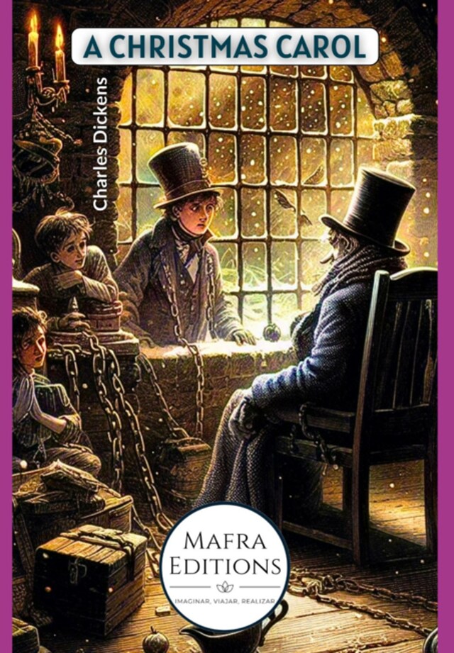 Portada de libro para "a Christmas Carol", By Charles Dickens