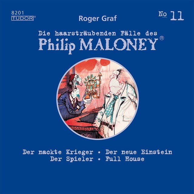 Book cover for Die haarsträubenden Fälle des Philip Maloney, No.11
