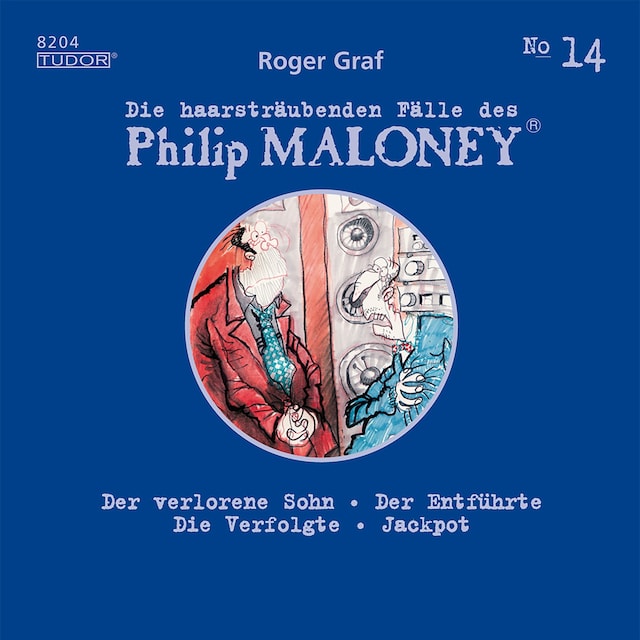 Buchcover für Die haarsträubenden Fälle des Philip Maloney, No.14