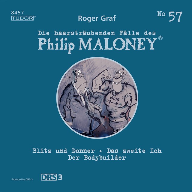 Book cover for Die haarsträubenden Fälle des Philip Maloney, No.57