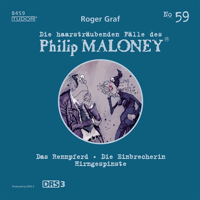 Bokomslag for Die haarsträubenden Fälle des Philip Maloney, No.59