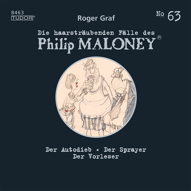 Portada de libro para Die haarsträubenden Fälle des Philip Maloney, No.63