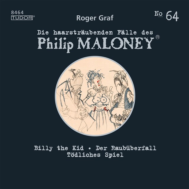 Boekomslag van Die haarsträubenden Fälle des Philip Maloney, No.64