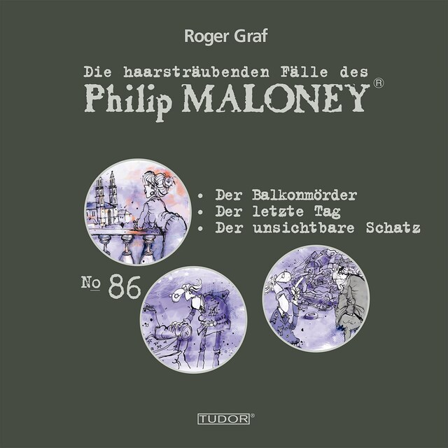 Book cover for Die haarsträubenden Fälle des Philip Maloney, No.86
