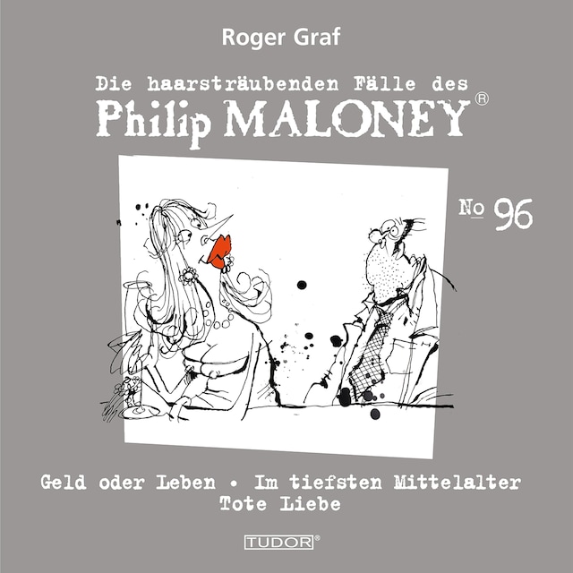 Book cover for Die haarsträubenden Fälle des Philip Maloney, No.96